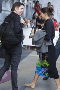 Ankunft auf dem San Sebastian Film Festival 2016