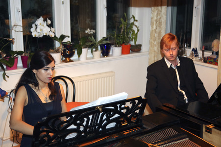 Hauskonzert in der Villa Orange in Wien