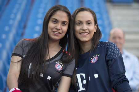 UEFA Champions League Match Atlético Madrid vs. FC Bayern in Madrid