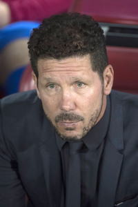 UEFA Champions League Match Atlético Madrid vs. FC Bayern in Madrid