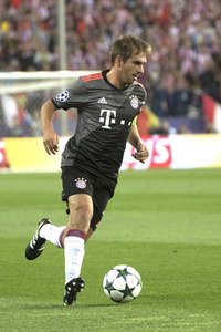 UEFA Champions League Match Atlético Madrid vs. FC Bayern in Madrid