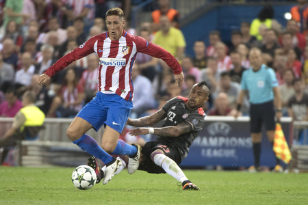UEFA Champions League Match Atlético Madrid vs. FC Bayern in Madrid
