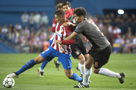 UEFA Champions League Match Atlético Madrid vs. FC Bayern in Madrid