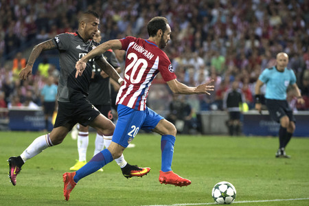 UEFA Champions League Match Atlético Madrid vs. FC Bayern in Madrid
