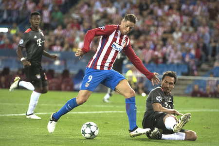 UEFA Champions League Match Atlético Madrid vs. FC Bayern in Madrid