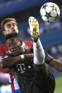 UEFA Champions League Match Atlético Madrid vs. FC Bayern in Madrid