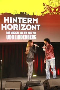Pressetermin zum Musical 'Hinterm Horizont' in Hamburg