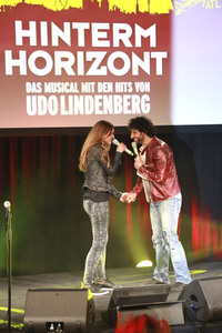Pressetermin zum Musical 'Hinterm Horizont' in Hamburg