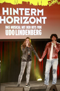 Pressetermin zum Musical 'Hinterm Horizont' in Hamburg