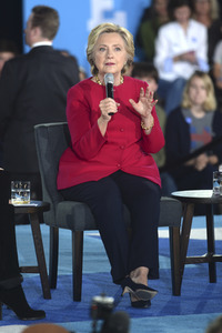 Wahlkampfversanstlatung mit Hillary Clinton in Haverford