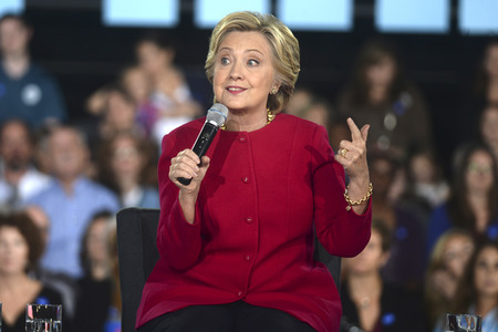 Wahlkampfversanstlatung mit Hillary Clinton in Haverford