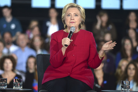 Wahlkampfversanstlatung mit Hillary Clinton in Haverford
