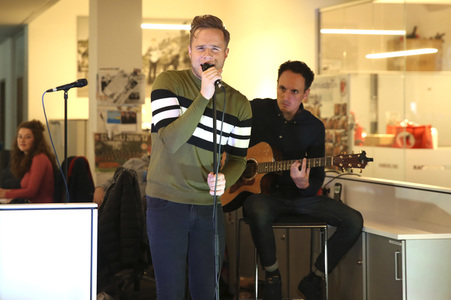 Olly Murs bei Radio Hamburg