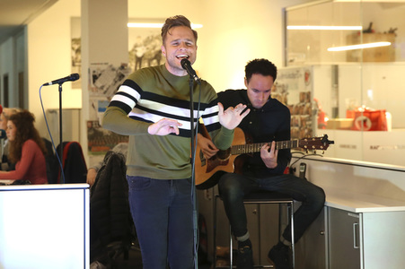 Olly Murs bei Radio Hamburg