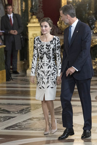 Empfang im Palacio Real in Madrid