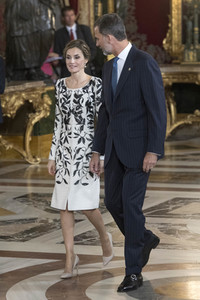 Empfang im Palacio Real in Madrid