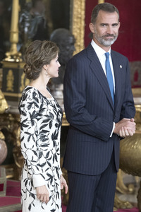Empfang im Palacio Real in Madrid