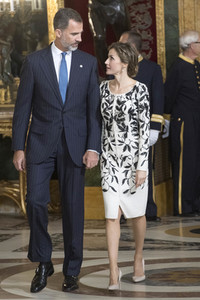 Empfang im Palacio Real in Madrid