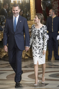 Empfang im Palacio Real in Madrid