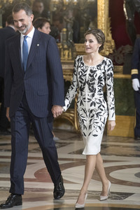 Empfang im Palacio Real in Madrid