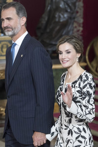 Empfang im Palacio Real in Madrid