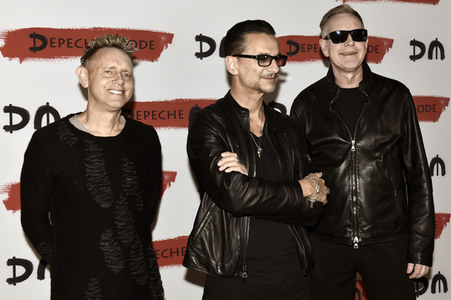 Pressekonferenz von Depeche Mode in Mailand