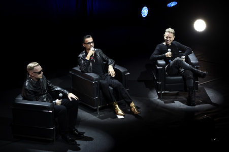 Pressekonferenz von Depeche Mode in Mailand