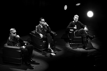 Pressekonferenz von Depeche Mode in Mailand