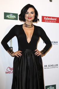 Goldene Bild der Frau 2016 in Hamburg