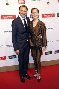Goldene Bild der Frau 2016 in Hamburg