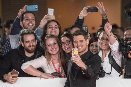 'Michael Bublé Tour Stop 148' Premiere, Rome Film Fest 2016