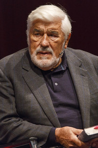 Tamara Dietl und Mario Adorf auf der lit.Cologne in Köln