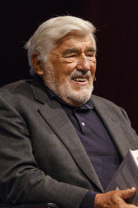 Tamara Dietl und Mario Adorf auf der lit.Cologne in Köln
