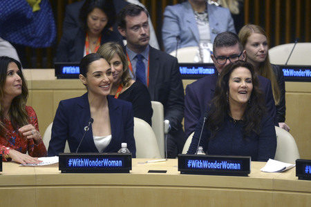 Ernennung von Wonder Woman zur UN-Botschfterin in New York