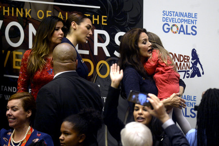 Ernennung von Wonder Woman zur UN-Botschfterin in New York