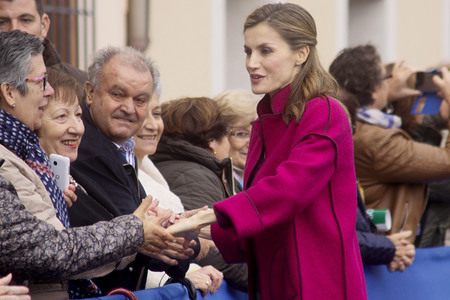 Felipe und Letizia besuchen die Region Los Oscos