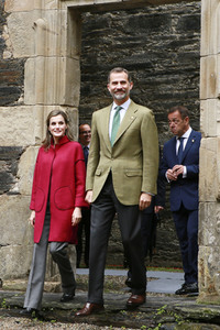 Felipe und Letizia besuchen die Region Los Oscos