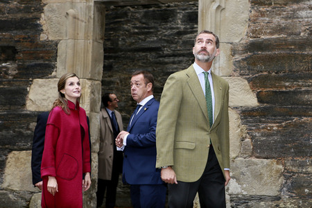 Felipe und Letizia besuchen die Region Los Oscos