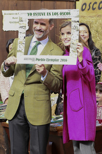 Felipe und Letizia besuchen die Region Los Oscos