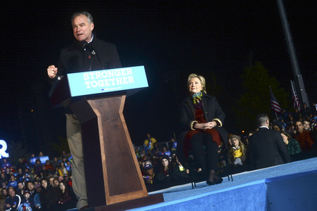 Wahlkampfveranstaltung mit Hillary Clinton in Philadelphia