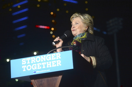 Wahlkampfveranstaltung mit Hillary Clinton in Philadelphia