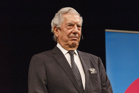 Mario Vargas Llosa auf der lit.Cologne in Köln