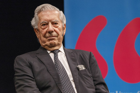 Mario Vargas Llosa auf der lit.Cologne in Köln