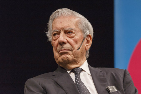 Mario Vargas Llosa auf der lit.Cologne in Köln