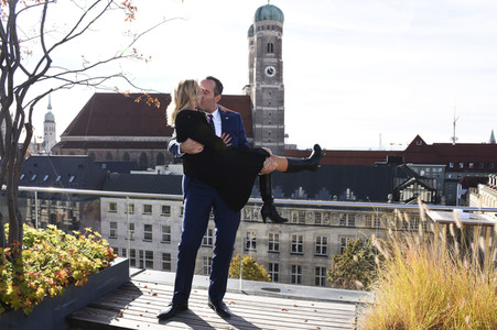 Photocall mit dem Narhalla Prinzenpaar 2017 in München