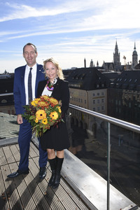 Photocall mit dem Narhalla Prinzenpaar 2017 in München