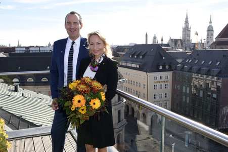 Photocall mit dem Narhalla Prinzenpaar 2017 in München