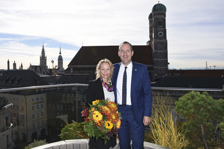 Photocall mit dem Narhalla Prinzenpaar 2017 in München
