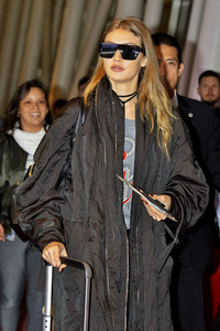 Ankunft von Gigi Hadid in Tokio