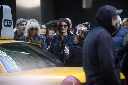 Dreharbeiten zu 'Ocean's 8' in New York